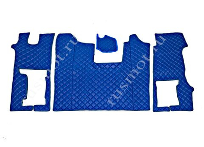 Коврики стеганые из искусственной кожи 60 SCANIA R 2018 пас.сид.разные +Р (Польша)