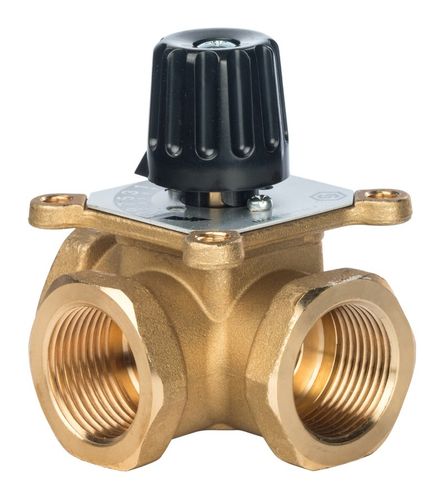 Трёхходовой 3-х ходовой смесительный клапан Stout 1" Kvs 8 м3/ч SVM-0003-012501