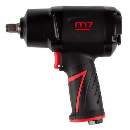 Цена на MIGHTY SEVEN (NC-4255QL) Гайковерт пневматический ударный 1/2", 1627 Нм, в комплекте налобный фонарь