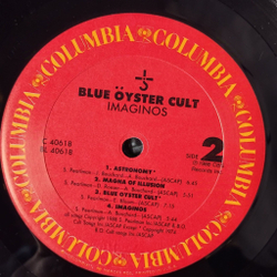 Винтажная виниловая пластинка LP Blue Oyster Cult Imaginos (USA 1988)