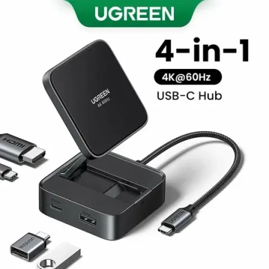 Складной USB концентратор UGREEN 4K HDMI PD100W