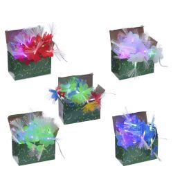 GAEM Электрогирлянда разноцветная "Рождественский цветок", L480 W6 H7 см, 5в.