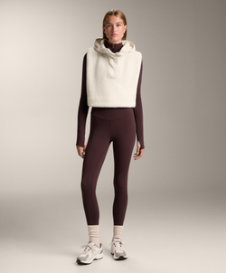 Oysho Жилет с капюшоном, экрю