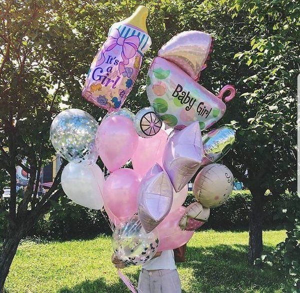 Букет из шаров Наша Девочка - купить в Москве