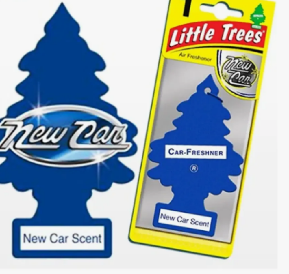 Ароматизатор сухой Little Trees (Ёлочка) - Новая Машина/New Car Scent #BB0828X