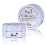 Патчи для глаз с Золотом и Муцином Улитки Moods Snail Gold Jelly Mask