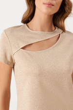 23036 Джемпер женский (золотистый)