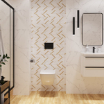Плитка керамическая Global Tile Vega 400х270 мм белая