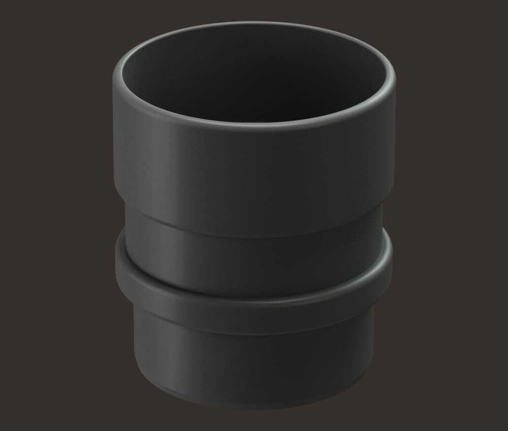 Döcke LUX Муфта соединительная (Графит)