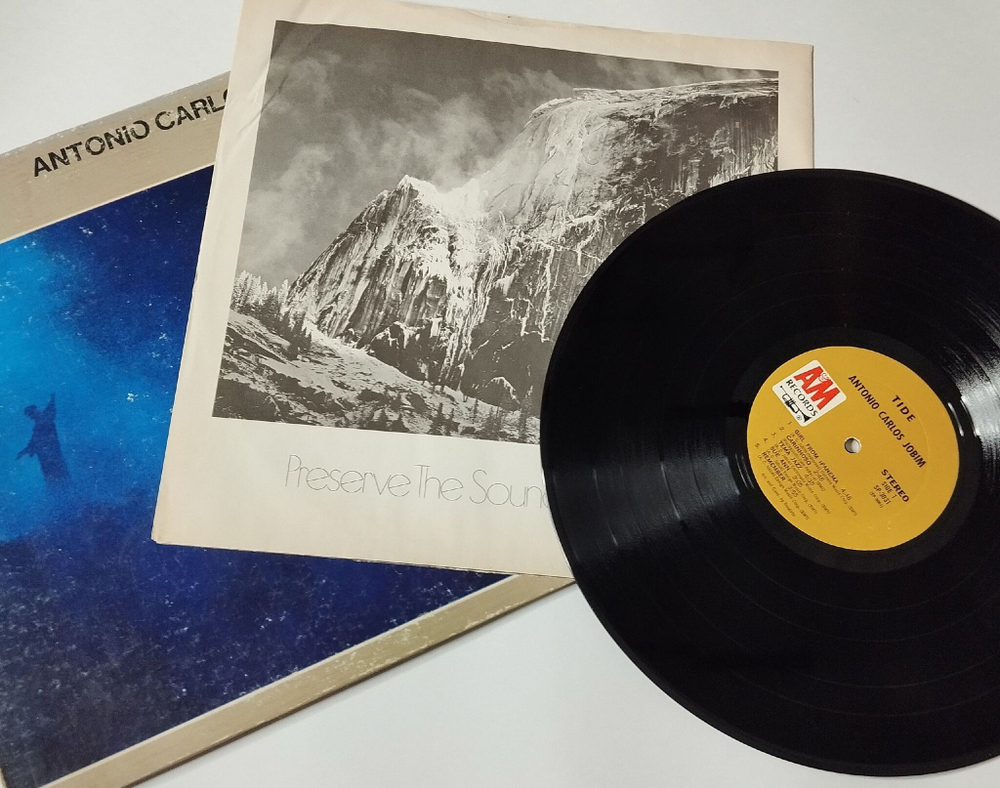 Винтажная виниловая пластинка LP Antonio Carlos Jobim Tide (USA 1970)