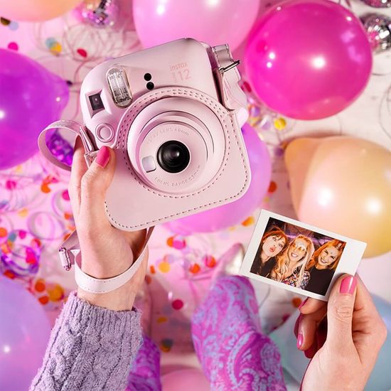 Фотоаппарат мгновенной печати Fujifilm Instax Mini 12 Pink +картридж 10 снимков