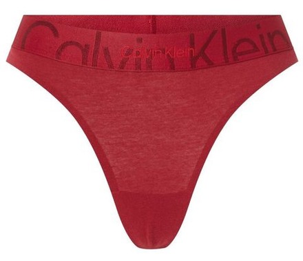 Majtki Calvin Klein Thong 1P - красный