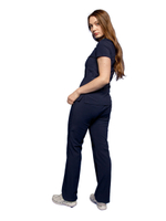 Брюки медицинские женские Pulse R122 с эластичным поясом, коралловый, 50