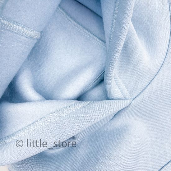 Комплект из футера с начесом "Simple" Нежно-голубой