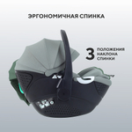 Детская коляска Rant Teo Soft 3 в 1 с автокреслом Aster Zero Olive Cloud