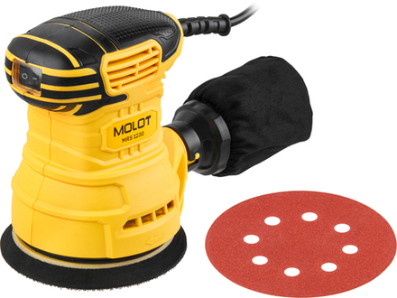 Эксцентриковая шлифмашина MOLOT MRS 1230 в кор.