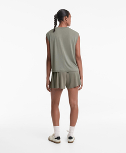 Oysho Футболка без рукавов, светлый хаки