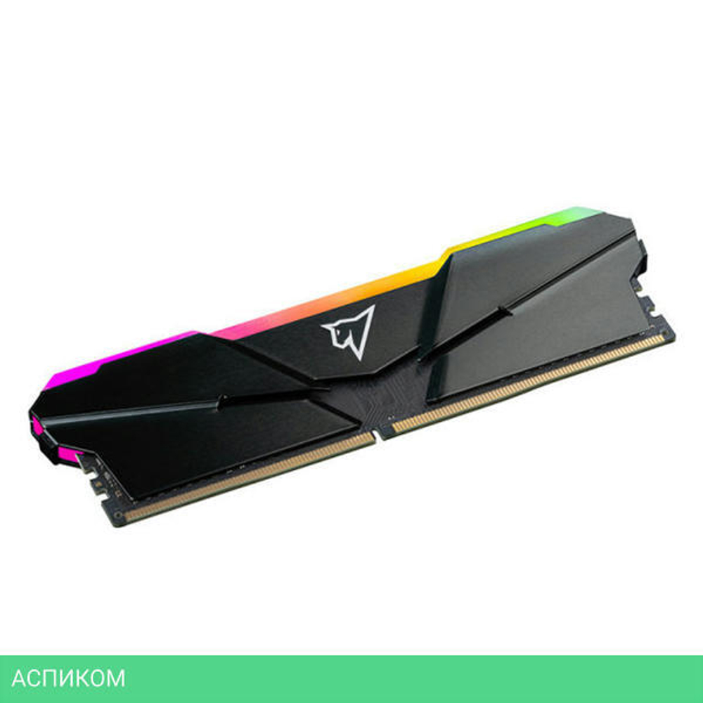 Оперативная память Netac Shadow RGB 16GB DDR4 Grey (NTSRD4P26DP-16E)