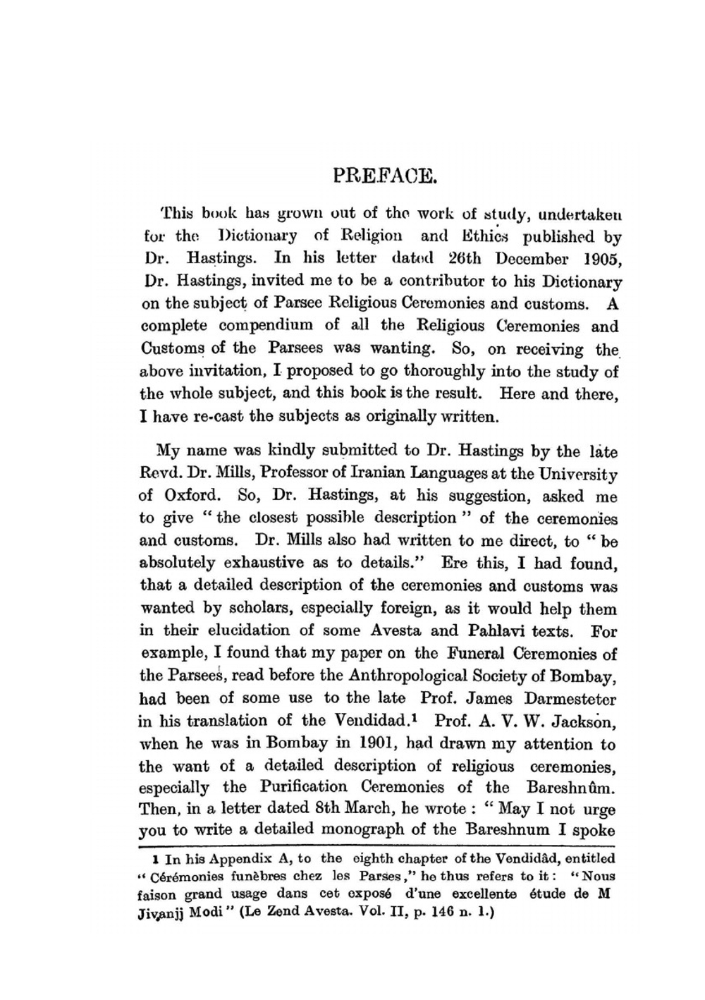 The religious ceremonies and customs of the Parsees | J.J. Modi