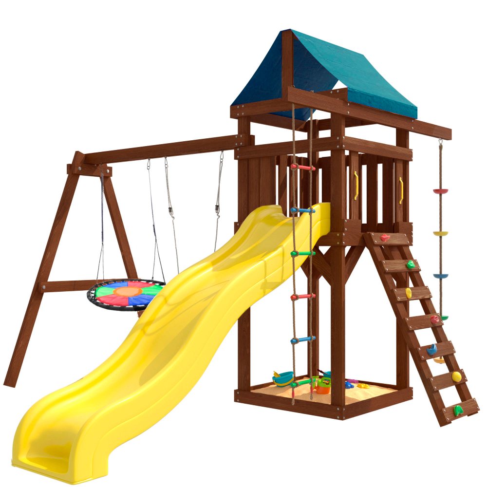 Детская площадка IgroWoods Premium для улицы и дачи ДП-8 Premium