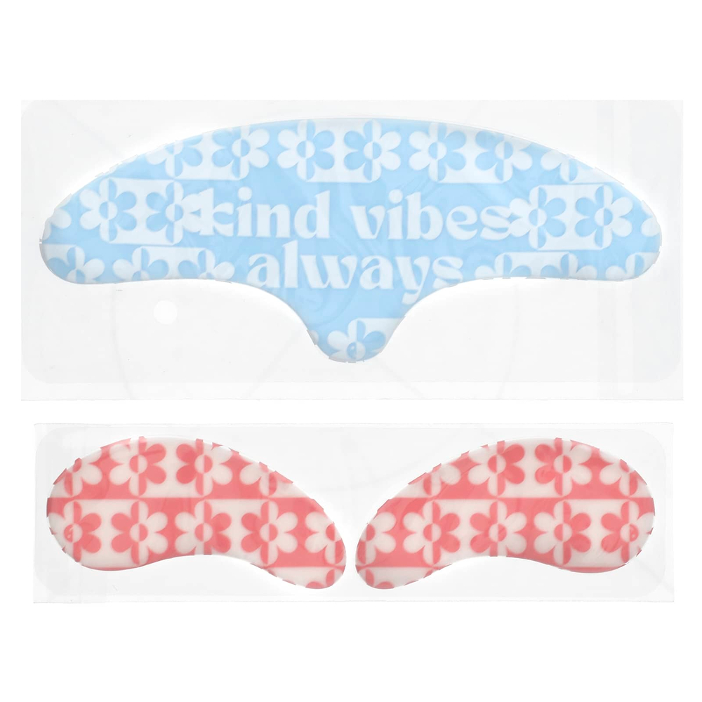 Pacifica, многоразовые маски для области глаз и бровей, 3 шт.