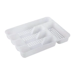 Лоток для столовых приборов Капелька (белый)