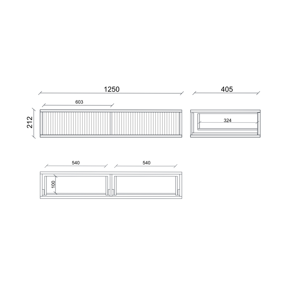 Консоль подвесная CODE VR147