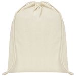 Рюкзак со шнурком Oregon из хлопка плотностью 140 г/м²