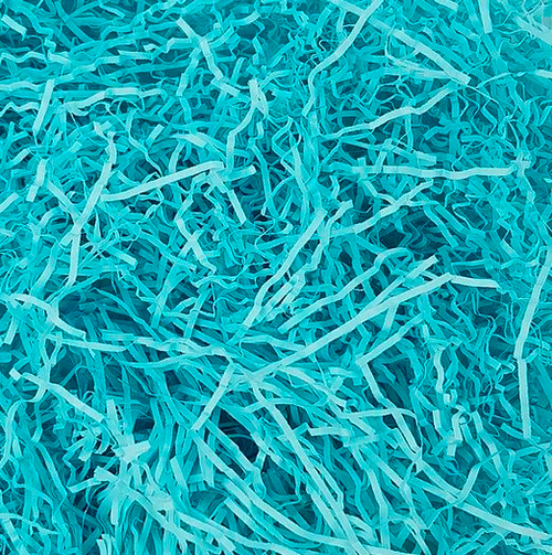 Наполнитель для коробок Бумажный Голубой 100 гр