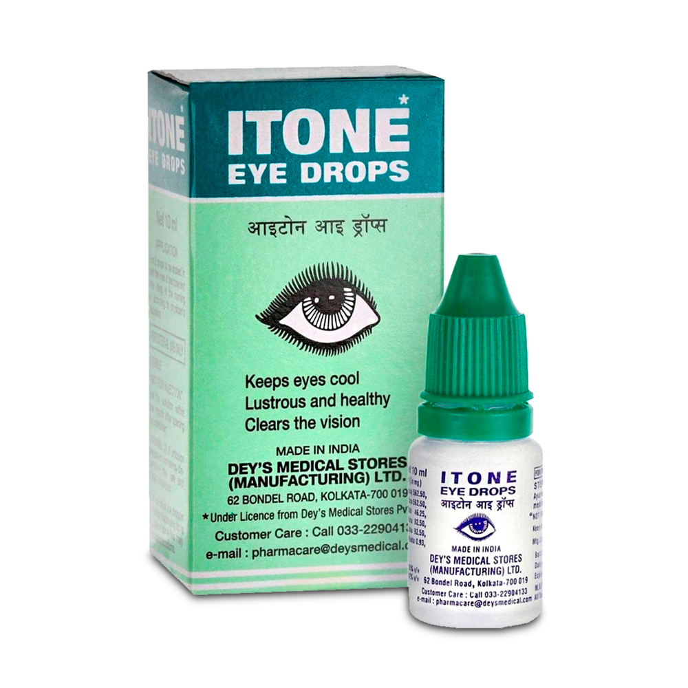 Капли глазные Айтон Itone Eye drops Dey's Medical Аюрведическое средство 10 мл