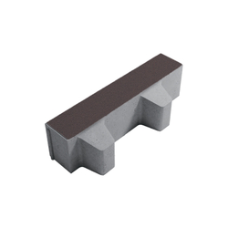 Тротуарная плитка ГАЗОННАЯ РЕШЕТКА - Стандарт Коричневый