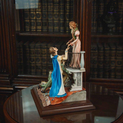 Винтаж: Фарфоровая мануфактура Capodimonte «Ромео и Джульетта»