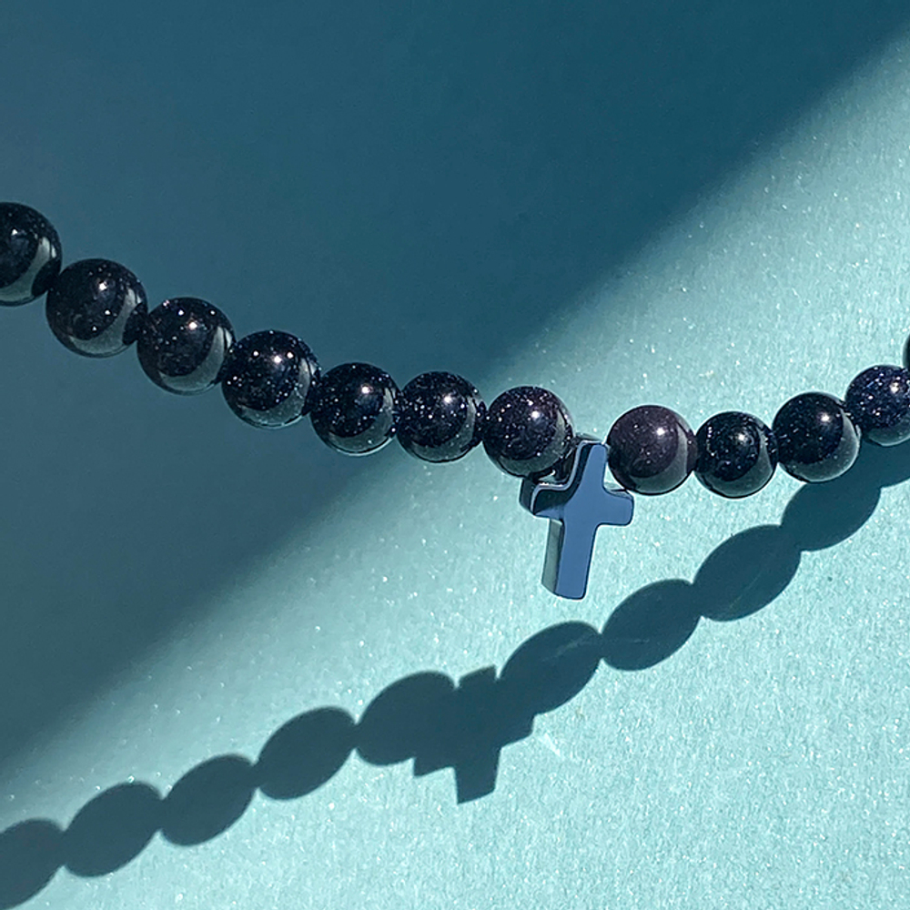 Подвеска в форме крестика 5*8мм, сталь без покрытия