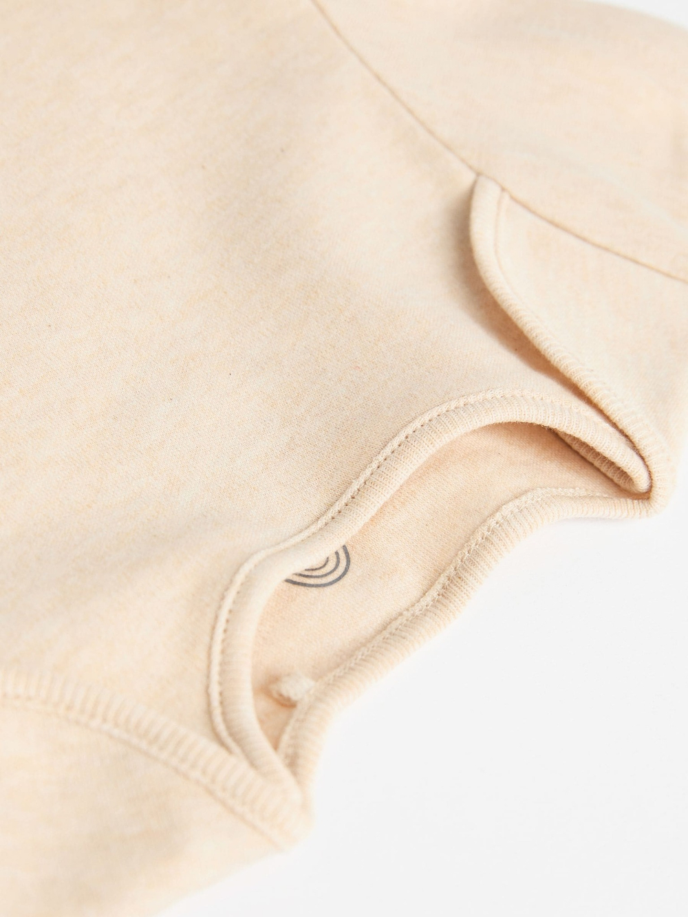 Боди с коротким рукавом для малышей Next 541-754, 7 шт., Белый, Бежевый