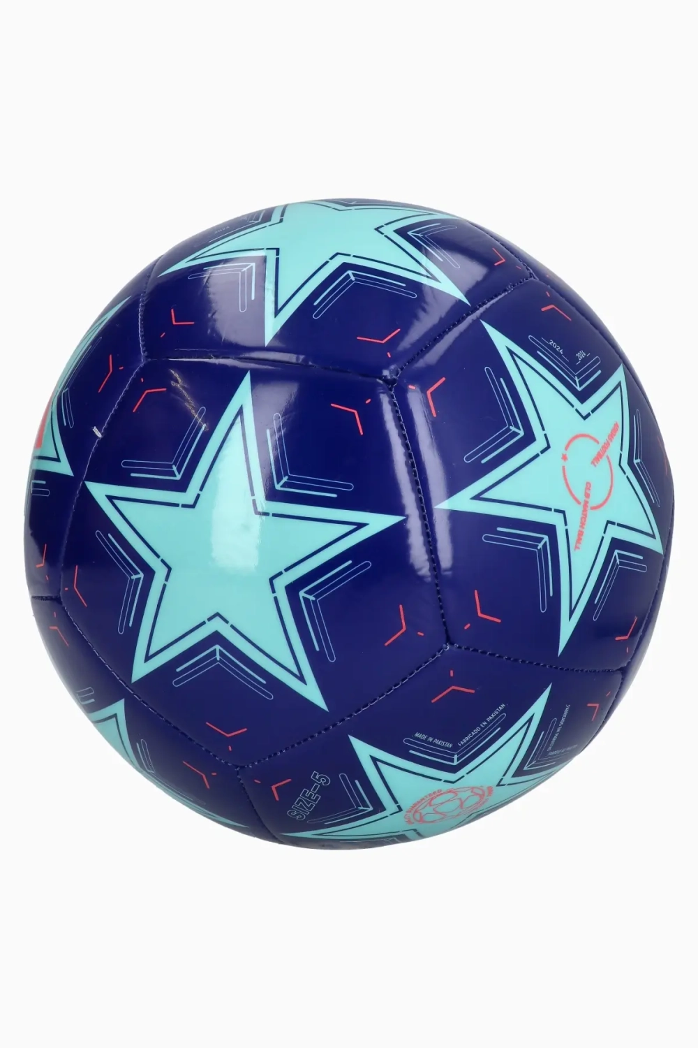 Футбольный мяч adidas UCL Club 24/25 размер 4 - темно-синий