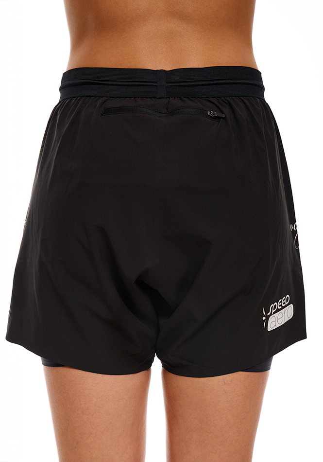 ШОРТЫ ЖЕНСКИЕ ELEVATE SHORT 5 | BLACK