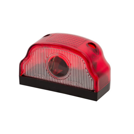 Подсветка номерного знака евро фура красная (волна) Б/Л ТехАвтоСвет