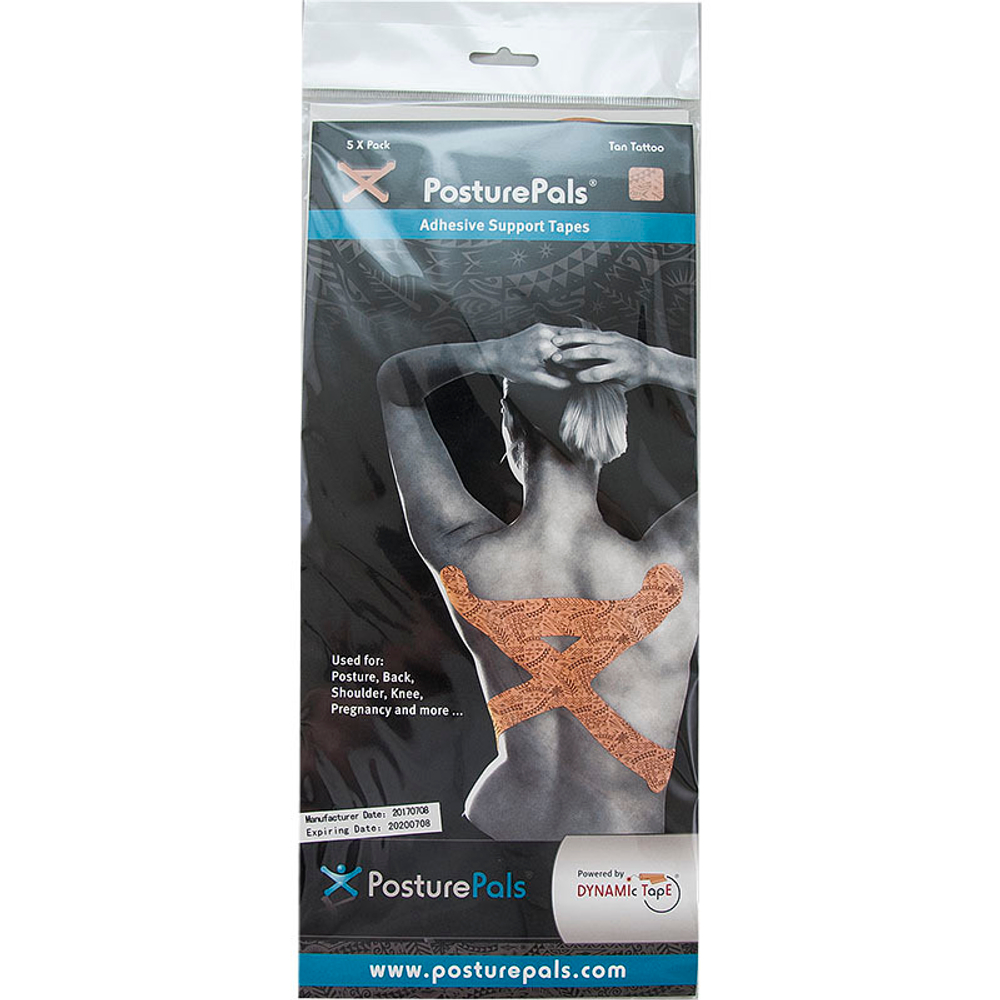 Тейп динамический PosturePals X Tape PP-X-TL, размер L