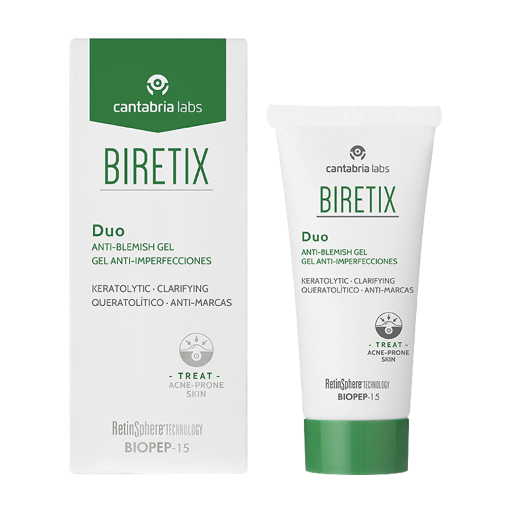 CANTABRIA LABS BiRetix Duo Purifying Exfoliant Gel / Anti-Blemish Gel