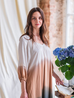 Платье ГРАДИЕНТ короткое (дюна)