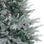Ёлка «Искристая» 180 см, литой ПВХ с белым напылением (705 веток) (SP1908A-180)