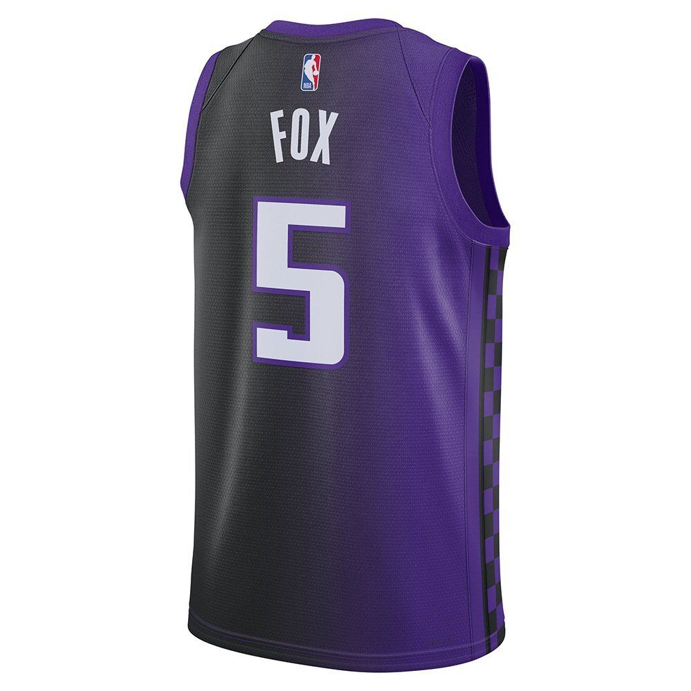 Баскетбольная джерси Jordan Dri-FIT NBA Swingman Jersey Sacramento Kings 2023/24 Statement Edition De&#39;Aaron Fox Black