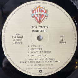Винтажная виниловая пластинка LP Creedence Clearwater Revival John Fogerty Centerfield (Japan 1985) (Obi) The Old Man Down The Road