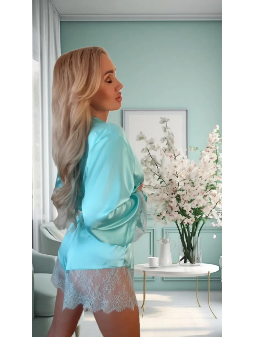 Домашний костюм - рубашка и шорты