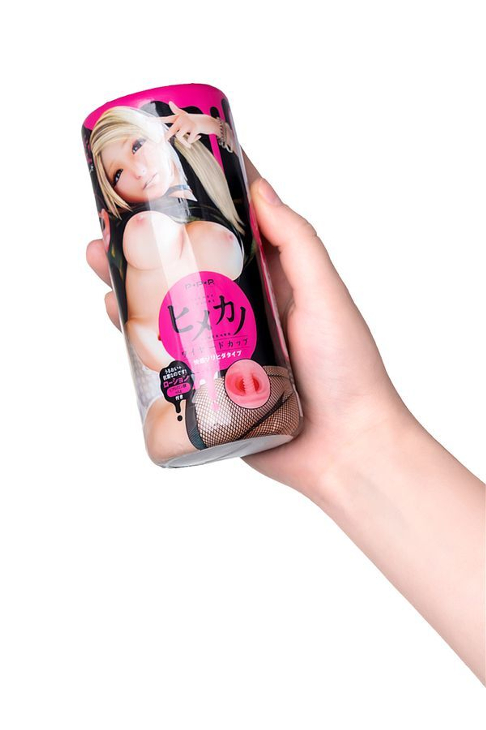Мастурбатор PPP Himekanou Wide Cup Pleasure Zori Hidatype, TPE, телесный, 15 см
