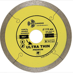 Диск алмазный отрезной, сплошной ультратонкий Ø 115*1,2*22,23 Trio-Diamond UTW501