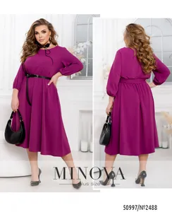 Платье 2488-фуксия Minova