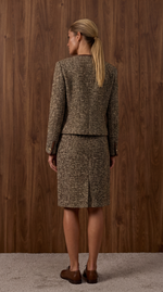 Костюм твидовый