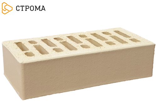 Кирпич лицевой СТРОМА Слоновая кость 1 НФ