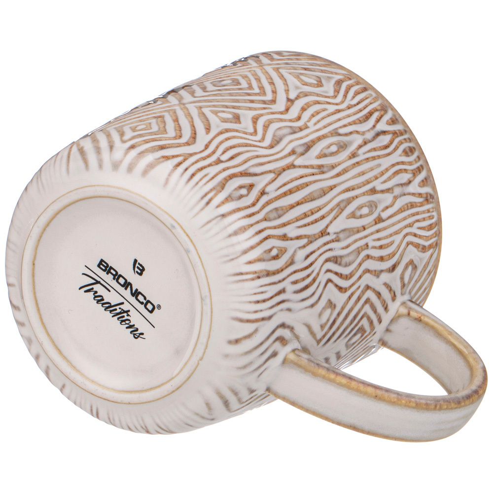 КРУЖКА BRONCO "TRADITIONS" 400 МЛ (МАЛ.УП.=4ШТ./КОР=24ШТ.)